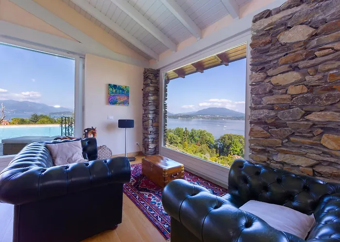 Paradis Relais Infinity Pool View Vila Belgirate